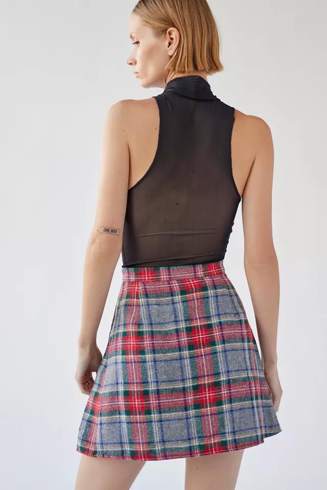 商品Urban Renewal|Urban Renewal VIntage Plaid A-Line Mini Skirt,价格¥347,第7张图片详细描述