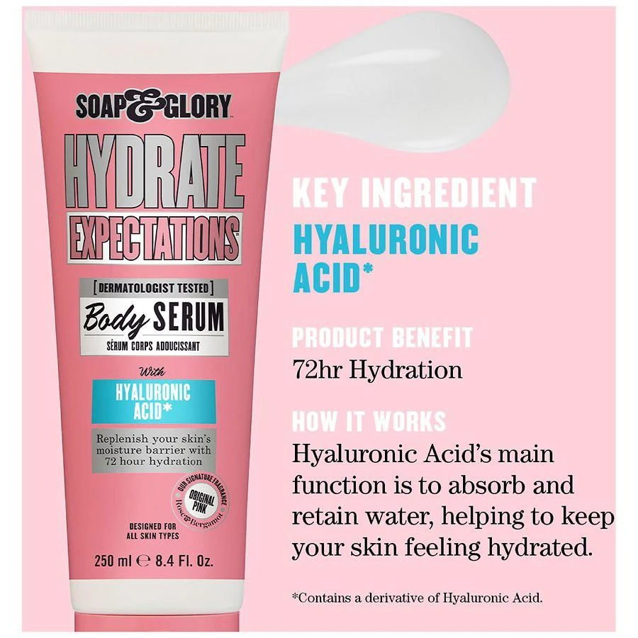 商品Soap & Glory|Hydrate Expectations Softening Body Serum,价格¥96,第4张图片详细描述