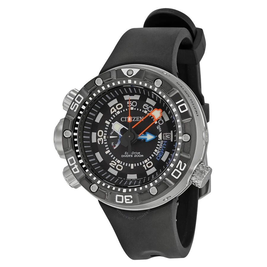 商品Citizen|Promaster Aqualand Depth Meter Eco-Drive Men's Watch BN2029-01E,价格¥3919,第1张图片