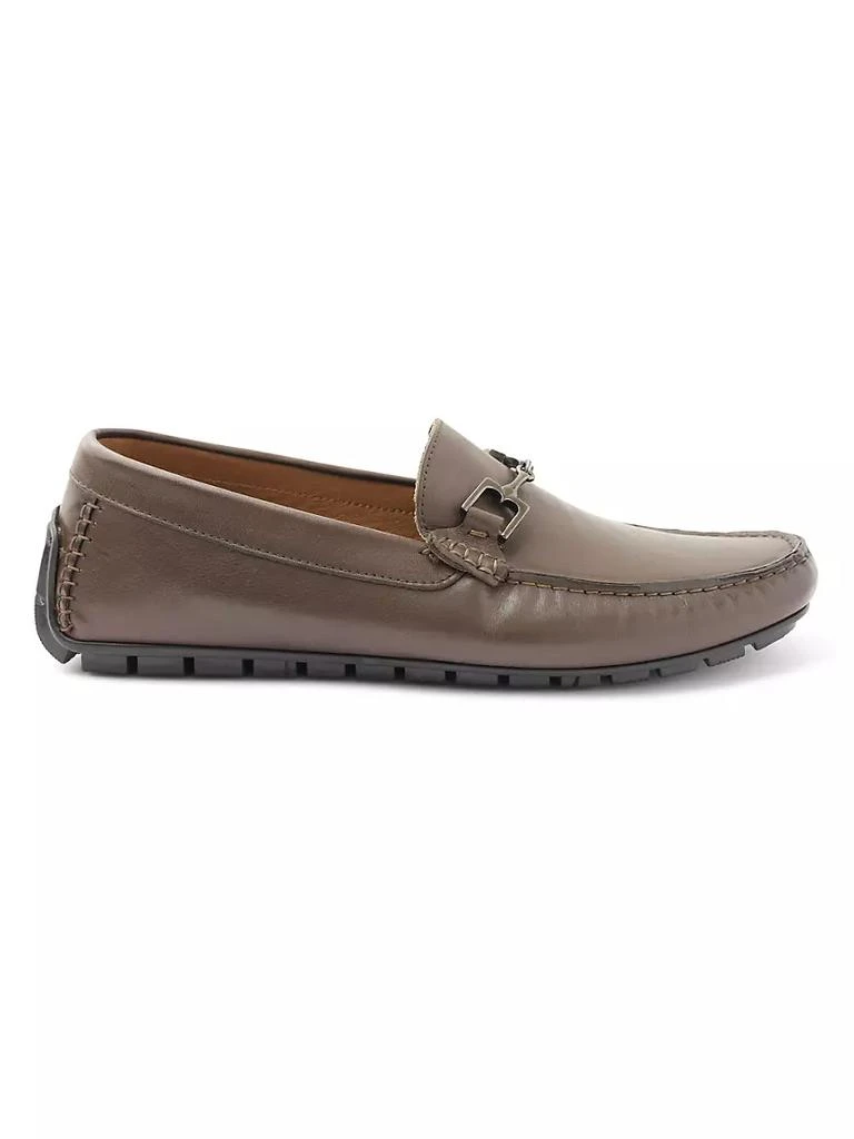 商品Bruno Magli|Xander Leather Driver Loafers,价格¥1876,第1张图片