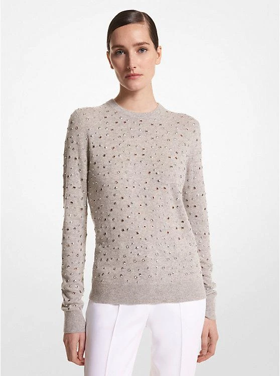 商品Michael Kors|Embellished Cashmere Sweater,价格¥4471,第1张图片