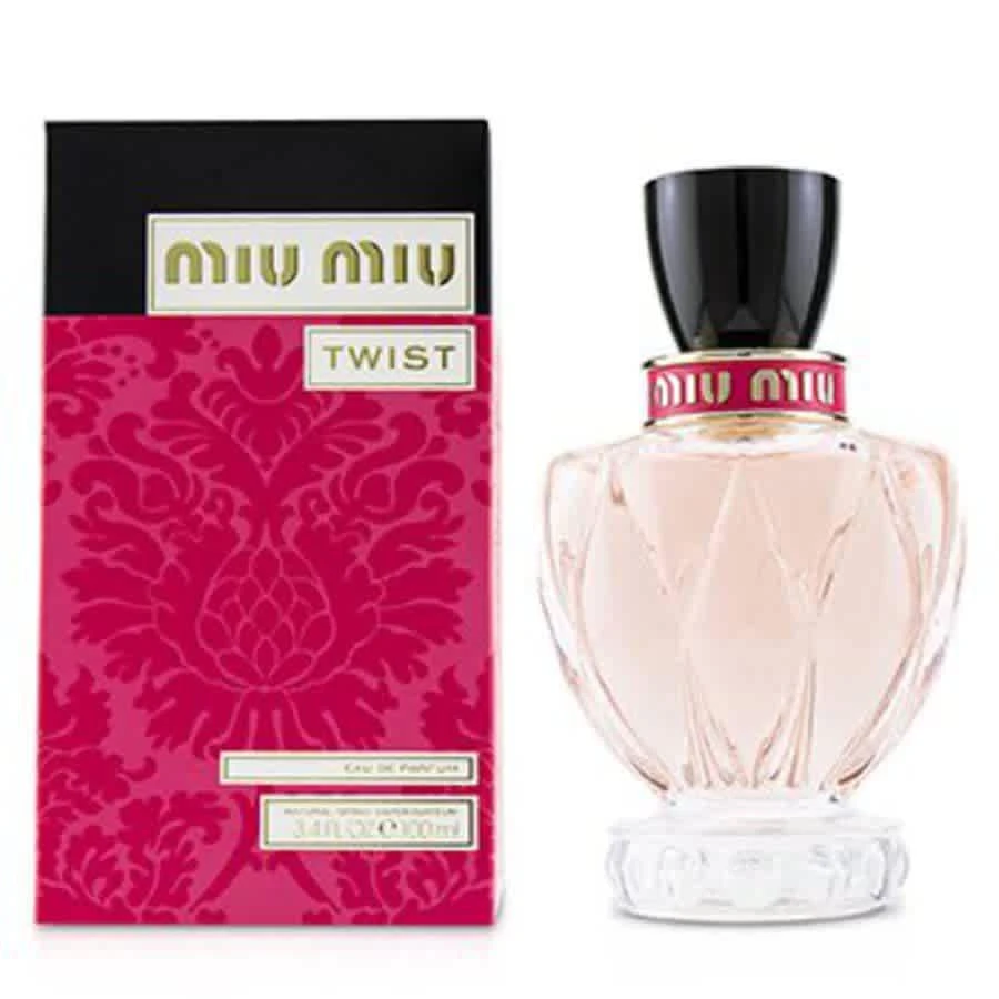 商品Miu Miu|- Twist Eau De Parfum Spray 100ml / 3.4oz,价格¥421,第2张图片详细描述