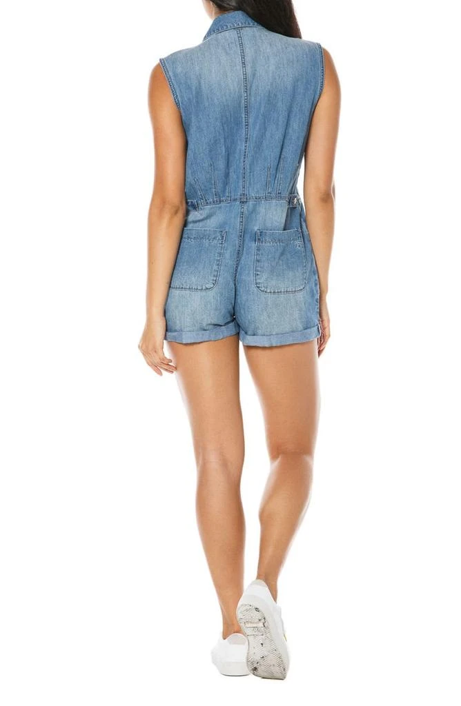 商品Juicy Couture|Denim Collared Romper,价格¥373,第2张图片详细描述