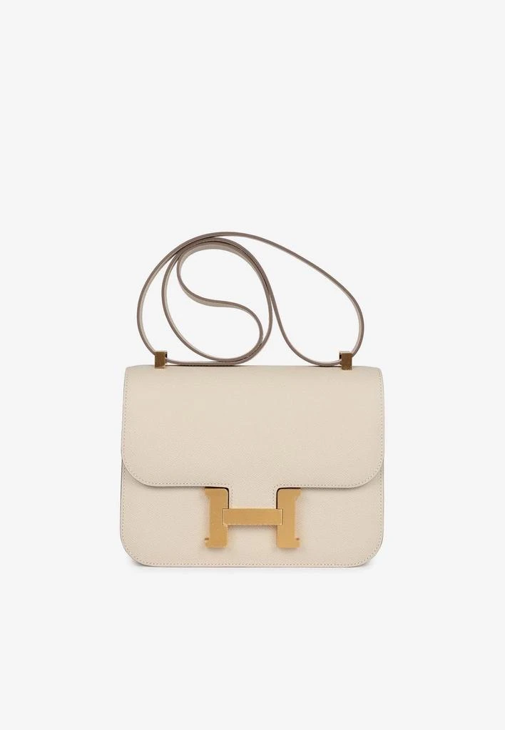 商品Hermes|Constance 24 in Craie Epsom Leather with Gold Hardware,价格¥123910,第2张图片详细描述