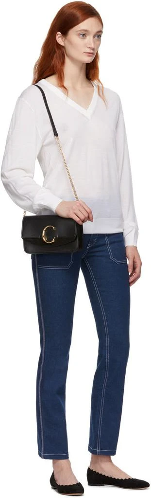 Black 'Chloé C' Chain Clutch Bag 商品