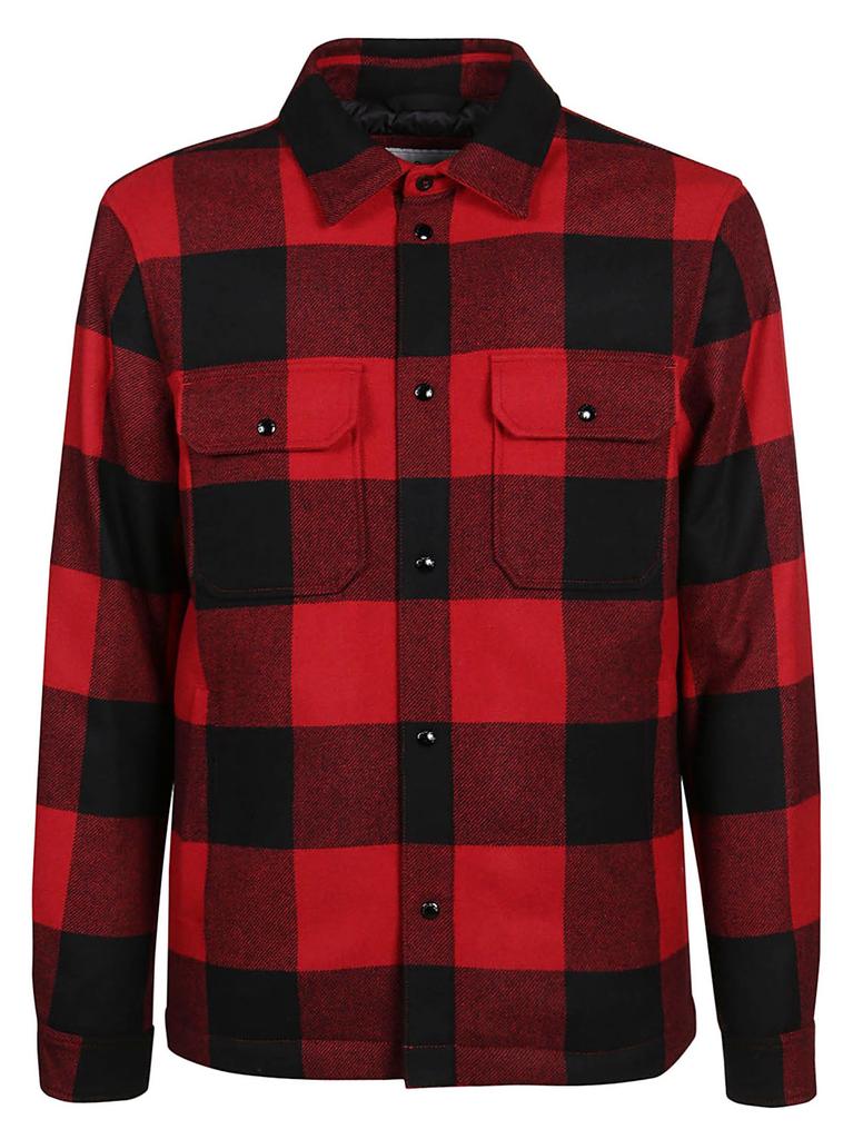 Woolrich Men's  Red Other Materials Shirt商品第1张图片规格展示