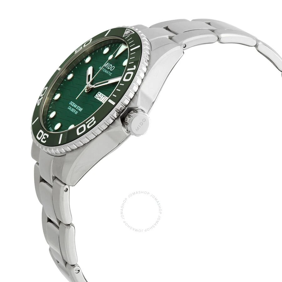商品MIDO|Ocean Star 200C Automatic Green Dial Men's Watch M0424301109100,价格¥6631,第2张图片详细描述