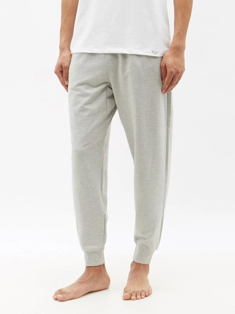 Logo-jacquard cotton-blend jersey pyjama trousers 商品
