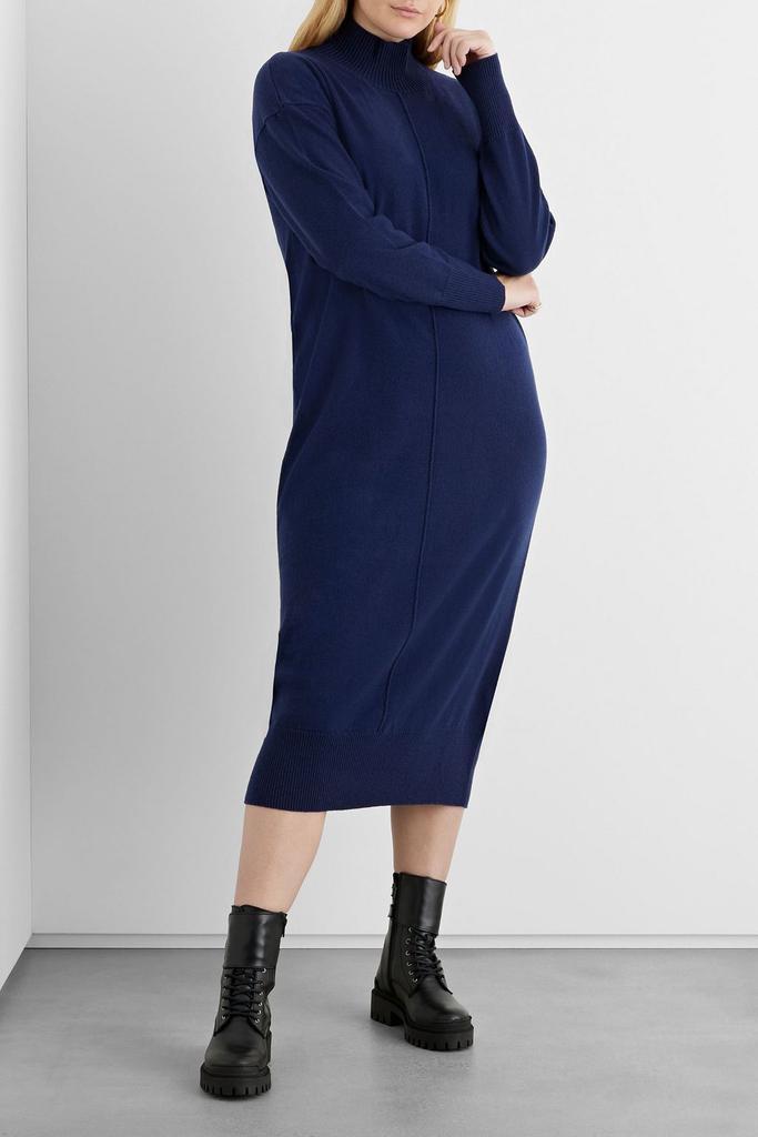 商品IRIS & INK|Scarlett wool turtleneck midi dress,价格¥465-¥697,第4张图片详细描述