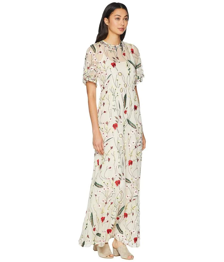 商品Juicy Couture|Embroidered Mesh Maxi Dress,价格¥766,第4张图片详细描述