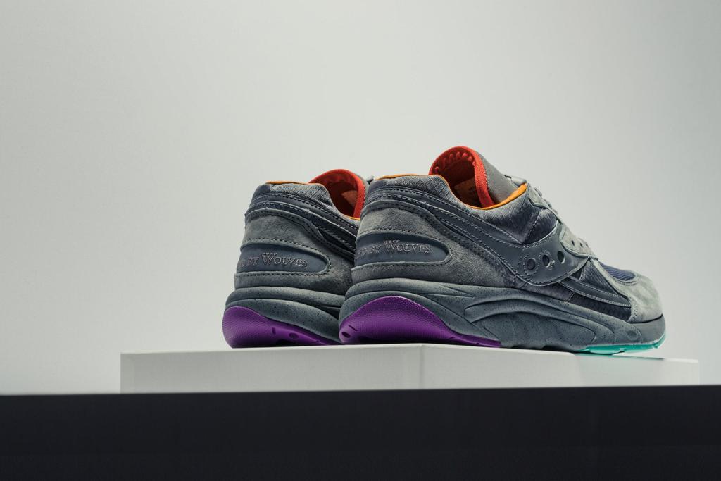 Saucony Originals X Raised by Wolves AYA "Asphalt Jungle" - Grey/Multi商品第7张图片规格展示