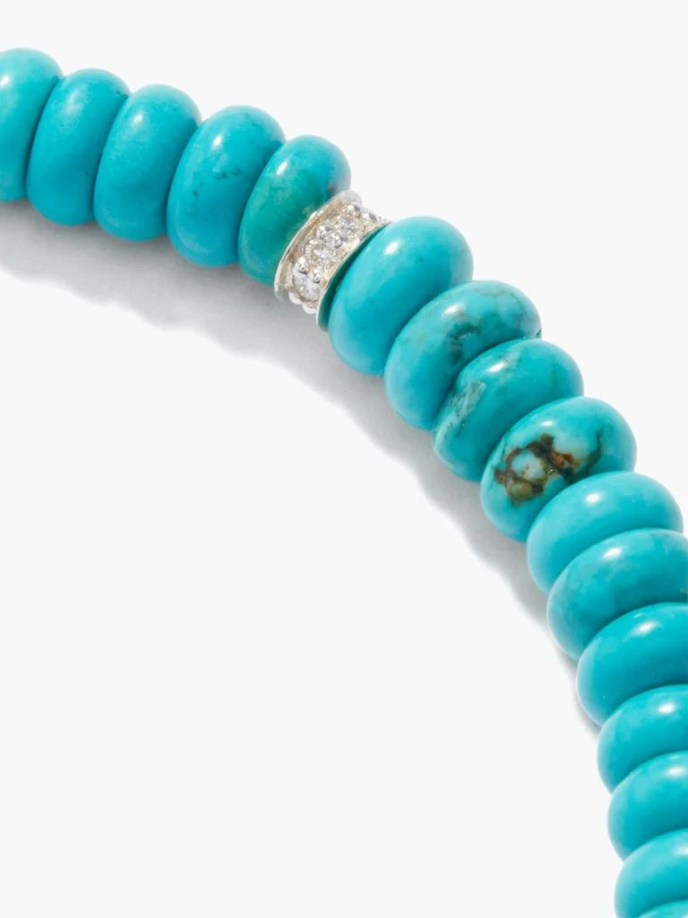 商品MATEO|Diamond, turquoise & 14kt gold necklace,价格¥17445,第5张图片详细描述