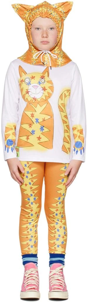 商品CHOPOVA LOWENA|SSENSE Exclusive Kids Orange & Yellow Magic Cat Costume,价格¥867,第1张图片