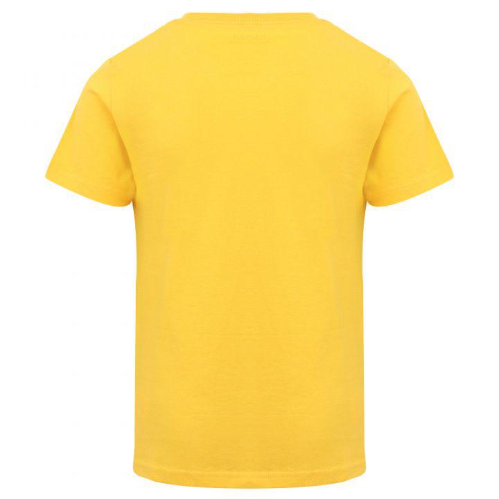 Mustard Yellow Small Pony Logo Junior T Shirt商品第3张图片规格展示