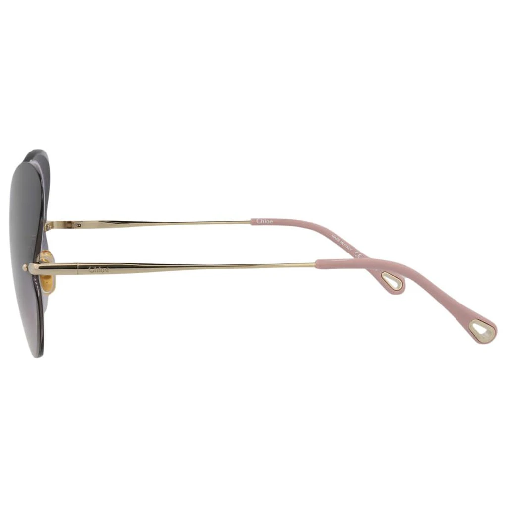 商品Chloé|Chloe Women's Gold Sunglasses,价格¥1169,第5张图片详细描述
