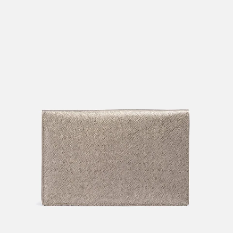 商品Vivienne Westwood|Vivienne Westwood Saffiano Leather Envelope Clutch,价格¥1119,第3张图片详细描述