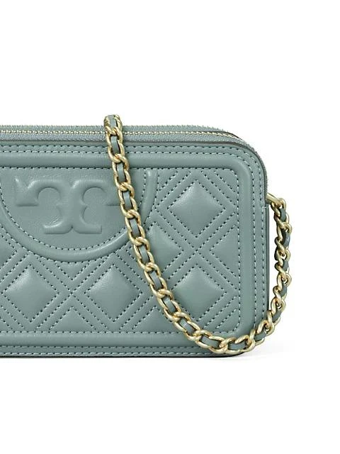 商品Tory Burch|Fleming Quilted Leather Mini Shoulder Bag,价格¥1286,第4张图片详细描述