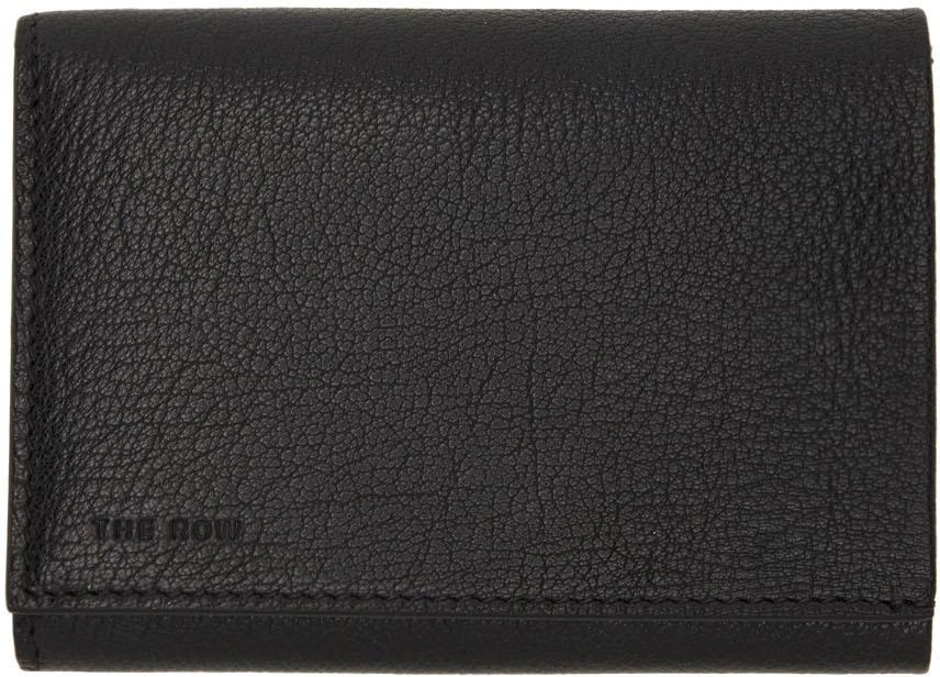 商品The Row|Black Mini Trifold Wallet,价格¥3827,第1张图片