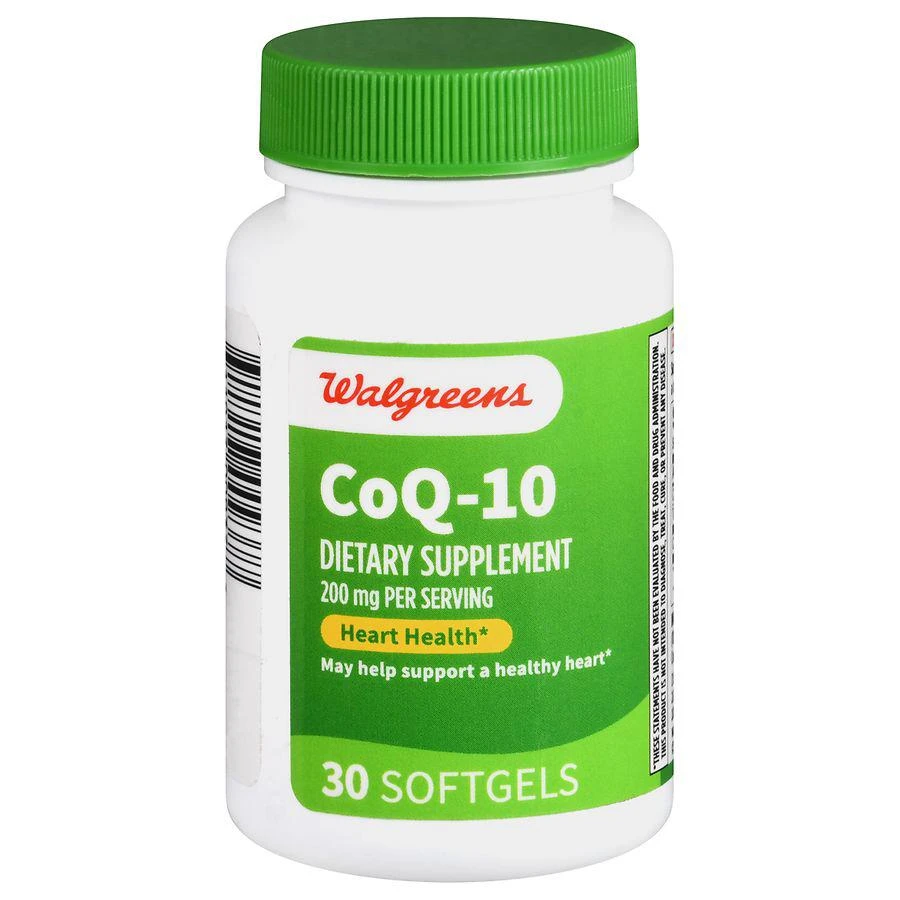 商品Walgreens|CoQ-10 200 mg Softgels (30 days),价格¥166,第1张图片