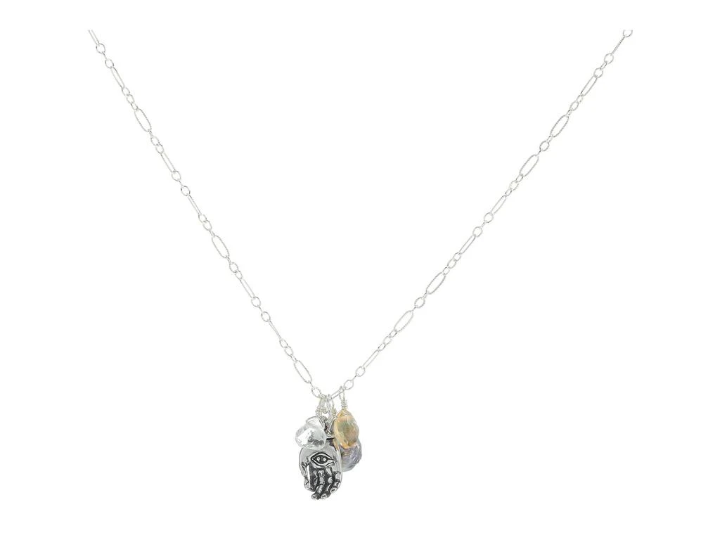商品Chan Luu|Hamsa Hand Evil Eye Necklace,价格¥300,第1张图片
