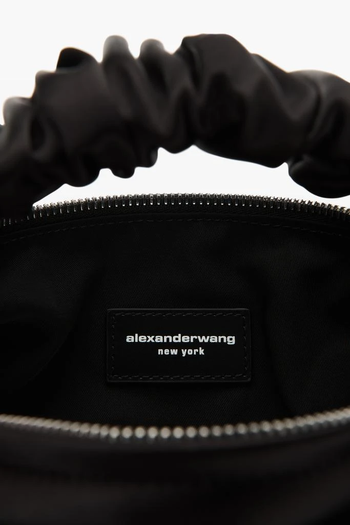 商品Alexander Wang|Hotfix Scrunchie Mini Bag In Satin,价格¥1987,第4张图片详细描述