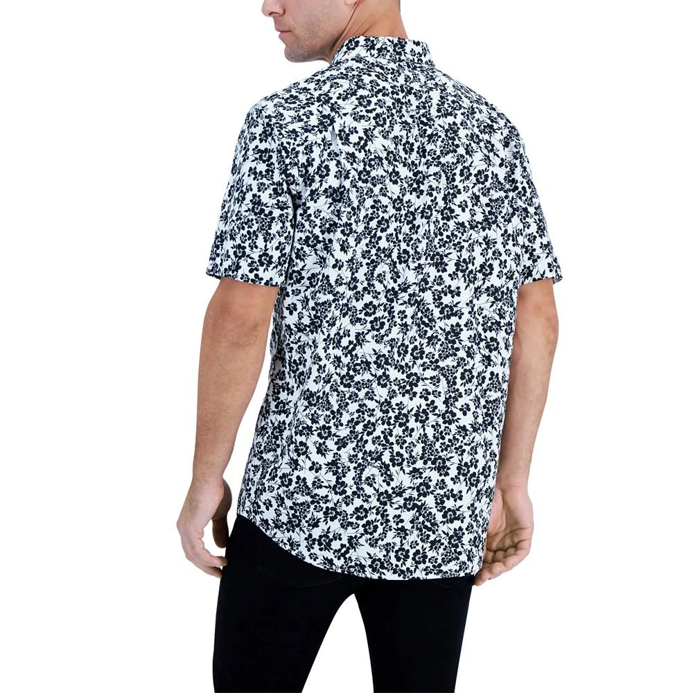 商品Club Room|Men's Short-Sleeve Garden-Print Shirt, Created for Macy's,价格¥145,第2张图片详细描述