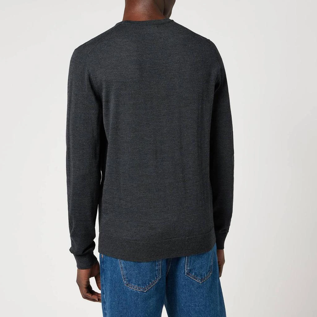 商品The Hut|Farah Men's Mullen Merino Wool Jumper - Charcoal,价格¥286,第2张图片详细描述