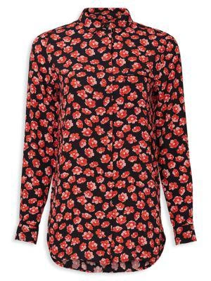 商品[二手商品] Ganni|Floral-Print Button Down Shirt,价格¥190,第5张图片详细描述