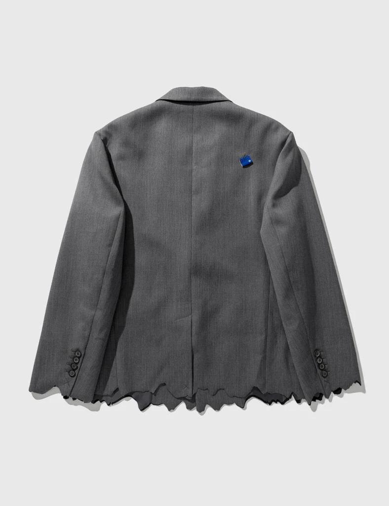 商品ADER error|Destroyed Hem Wool Blazer,价格¥3412,第2张图片详细描述