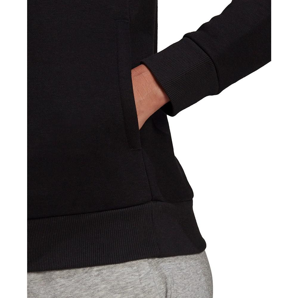 商品Adidas|Women's Logo Fleece Sweatshirt Hoodie,价格¥406,第5张图片详细描述