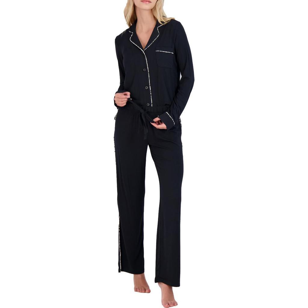 商品P.J. Salvage|PJ Salvage Women's Soft Knit Button Down Pajama Set,价格¥274,第7张图片详细描述