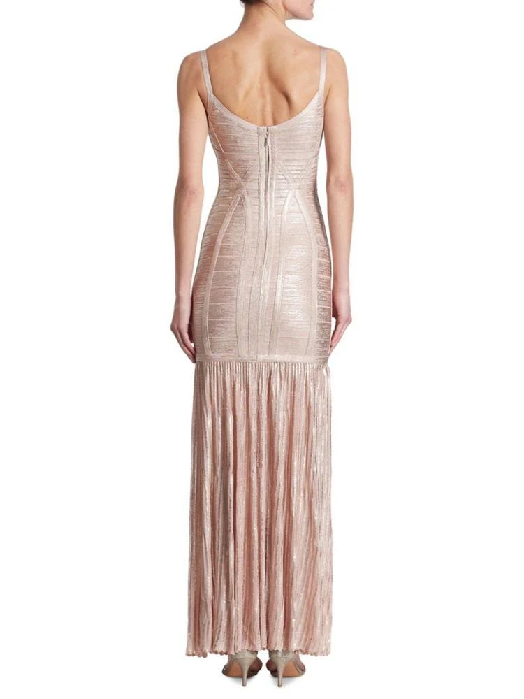 商品Herve Leger|Metallic Evening Gown,价格¥5640,第2张图片详细描述
