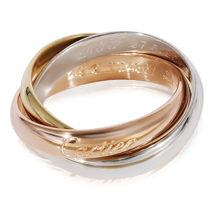 商品[二手商品] Cartier|Pre-Owned Cartier Trinity  Ring in 18k 3 Tone Gold,价格¥9728,第2张图片详细描述