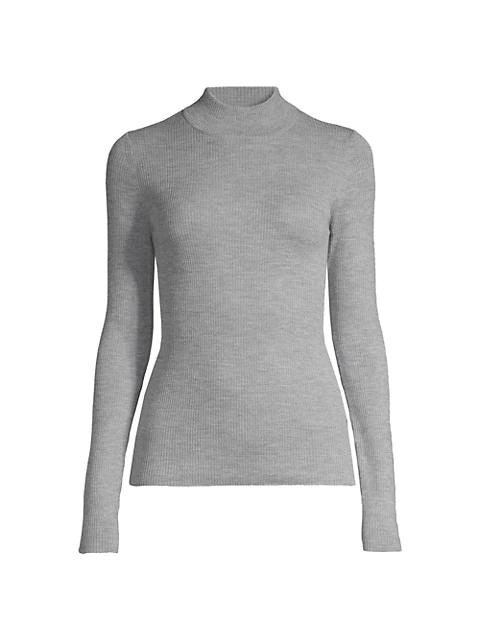 Mock Neck Pullover Top商品第1张图片规格展示