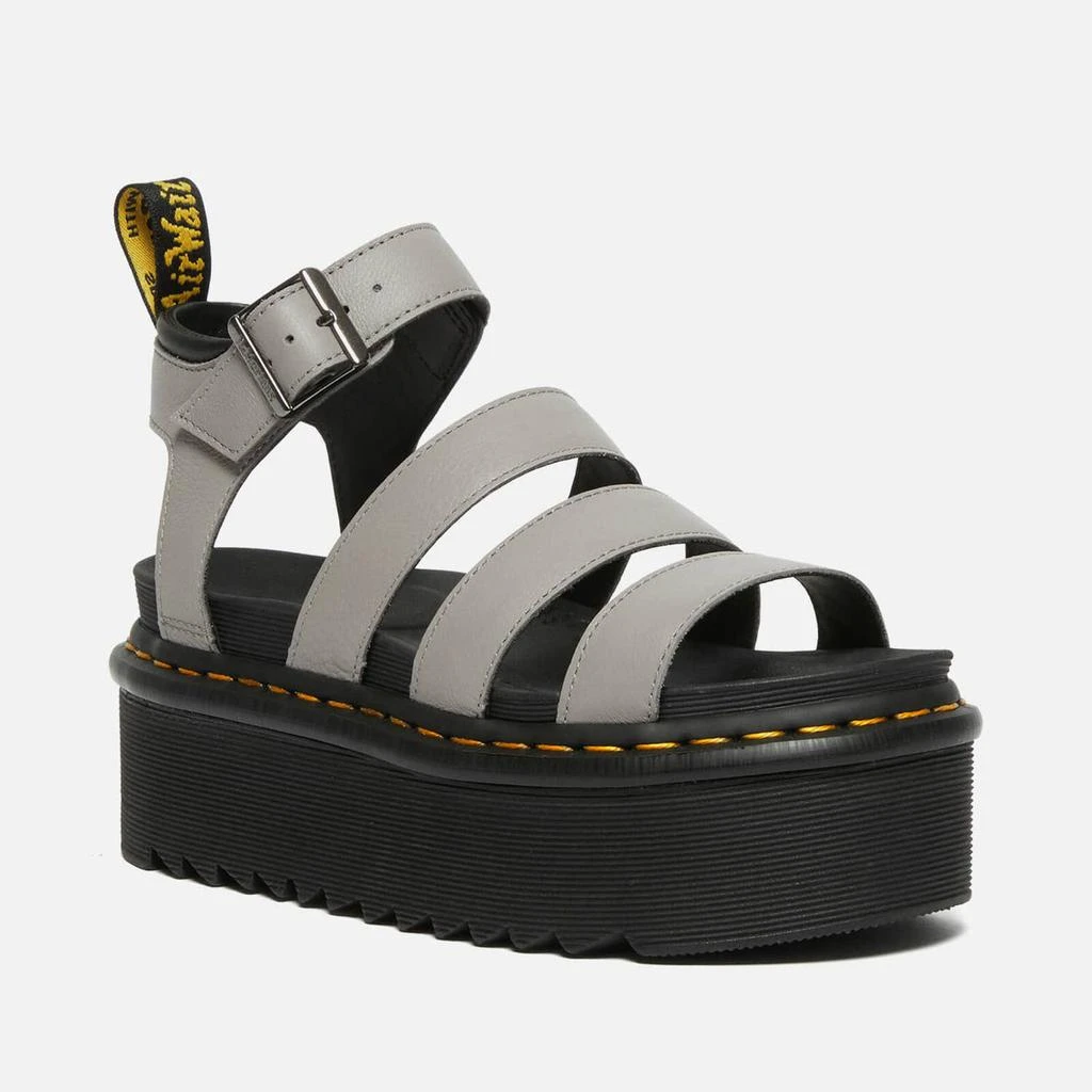 商品Dr. Martens|Dr. Martens Blaire Leather Flatform Sandals,价格¥599,第1张图片