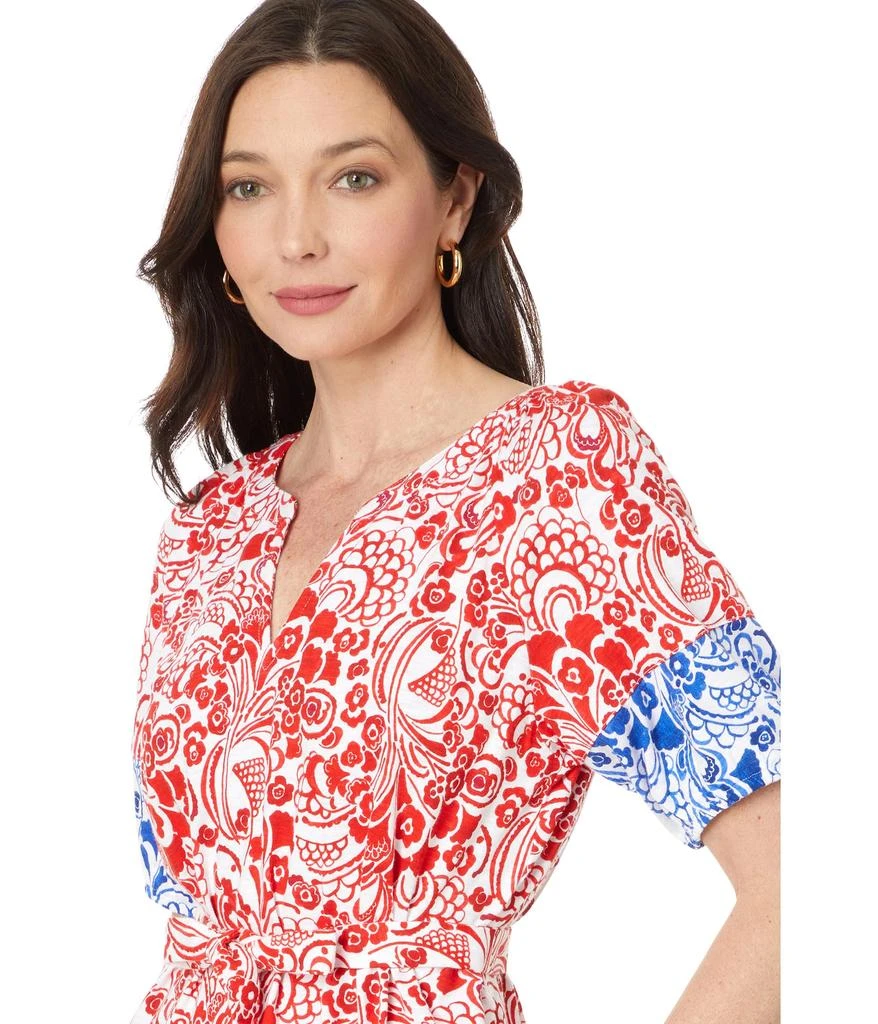 商品Tommy Hilfiger|Floral Puff Sleeve Belated Dress,价格¥592,第3张图片详细描述