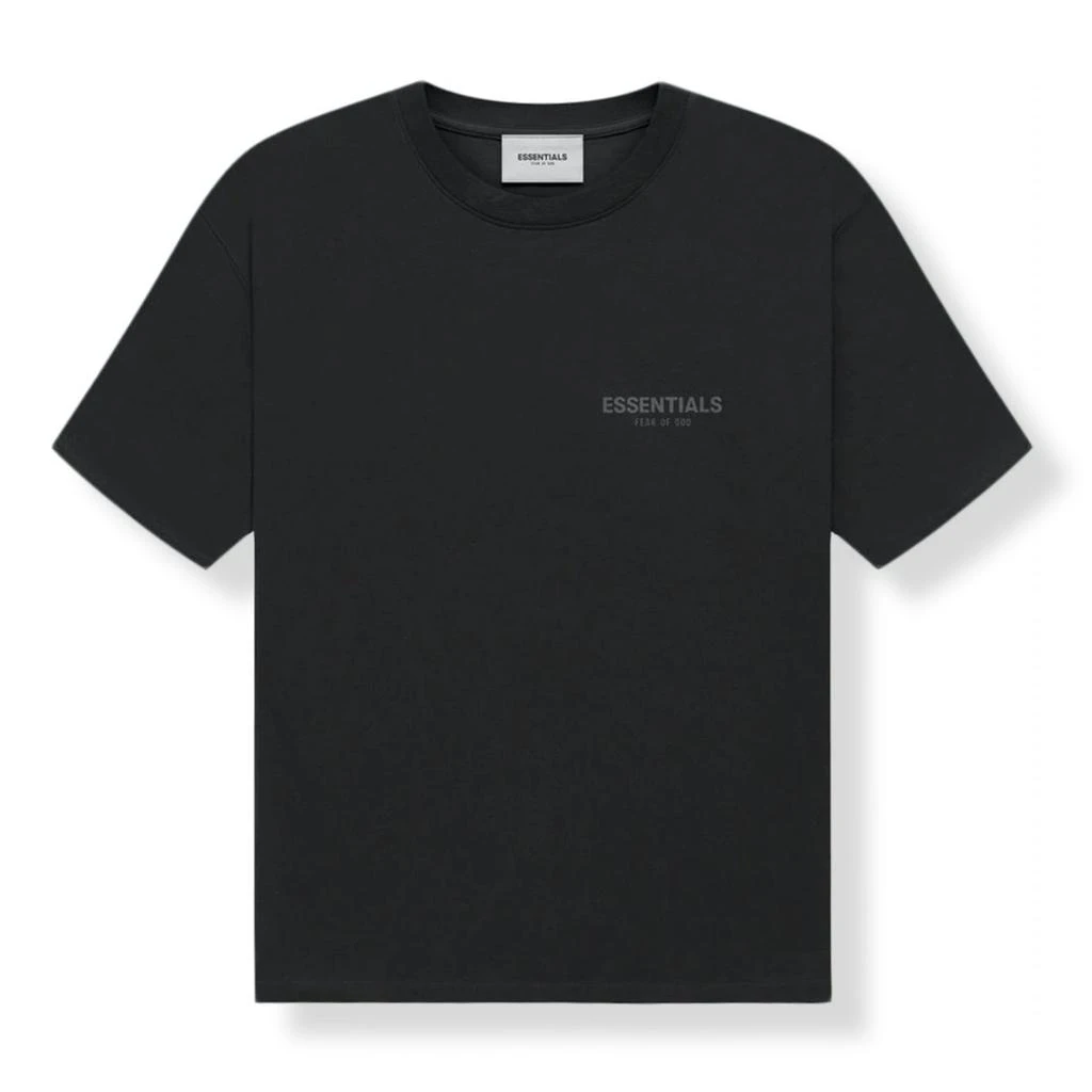 商品Essentials|Fear Of God Essentials Core Collection Black T Shirt,价格¥1182,第1张图片