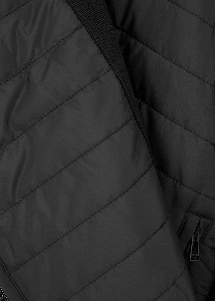 商品BELSTAFF|Kingston black quilted shell and wool jacket,价格¥1296,第5张图片详细描述