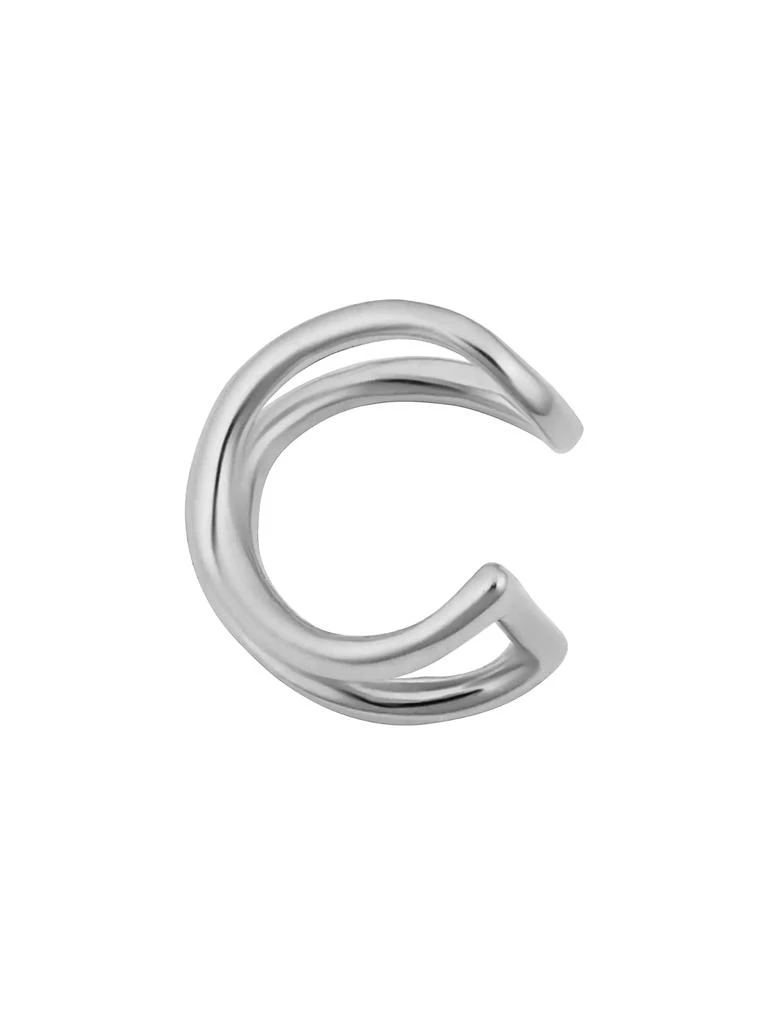 商品Oradina|14K White Gold West Side Ear Cuff,价格¥842,第3张图片详细描述