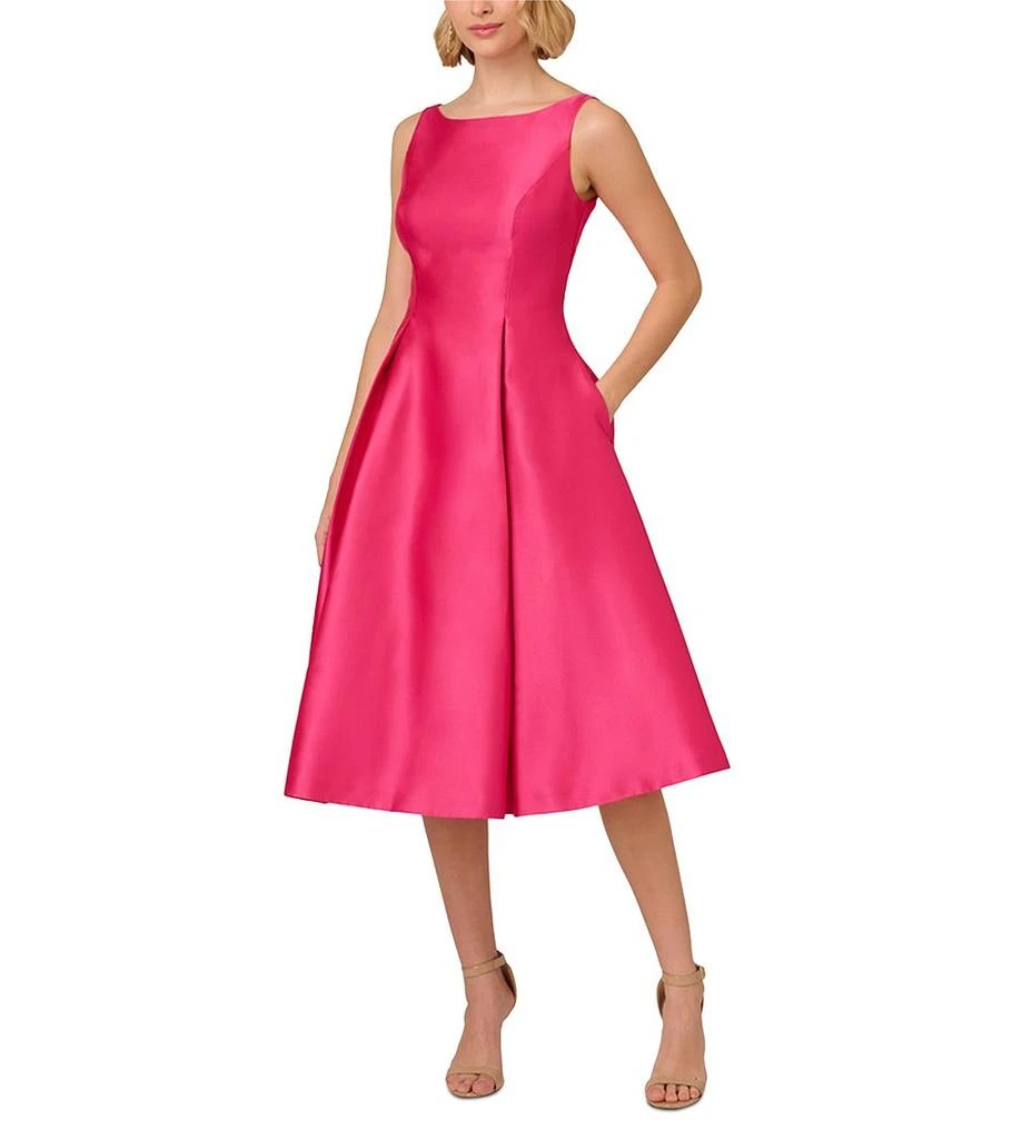 商品Adrianna Papell|Sleeveless Tea-Length Dress,价格¥1202,第1张图片