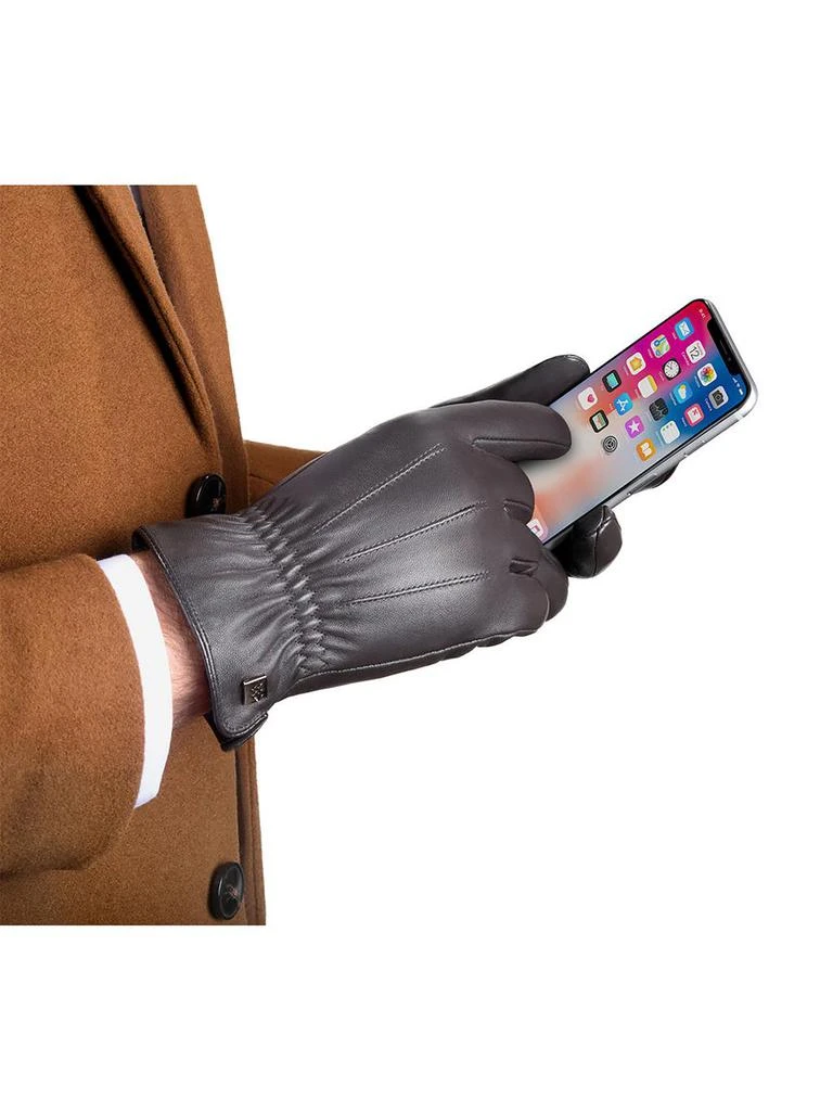Sheepskin Leather Touchscreen Gloves 商品