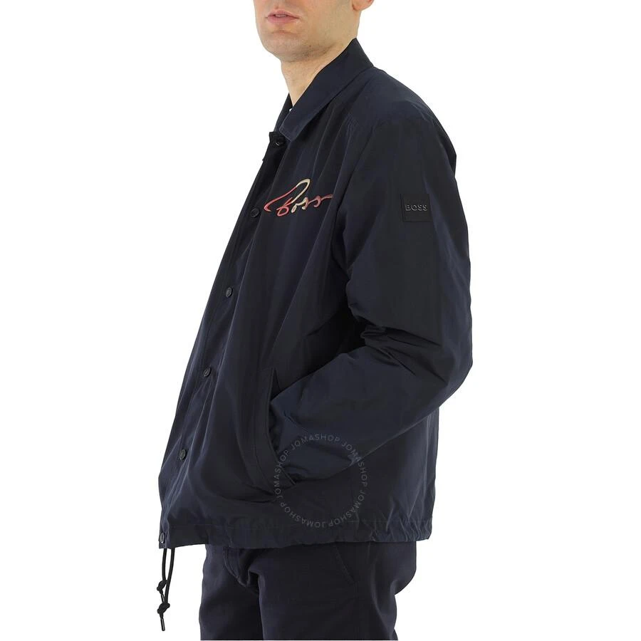 商品Hugo Boss|Men's Dark Blue Colton Memory-Fabric Jacket,价格¥753,第2张图片详细描述