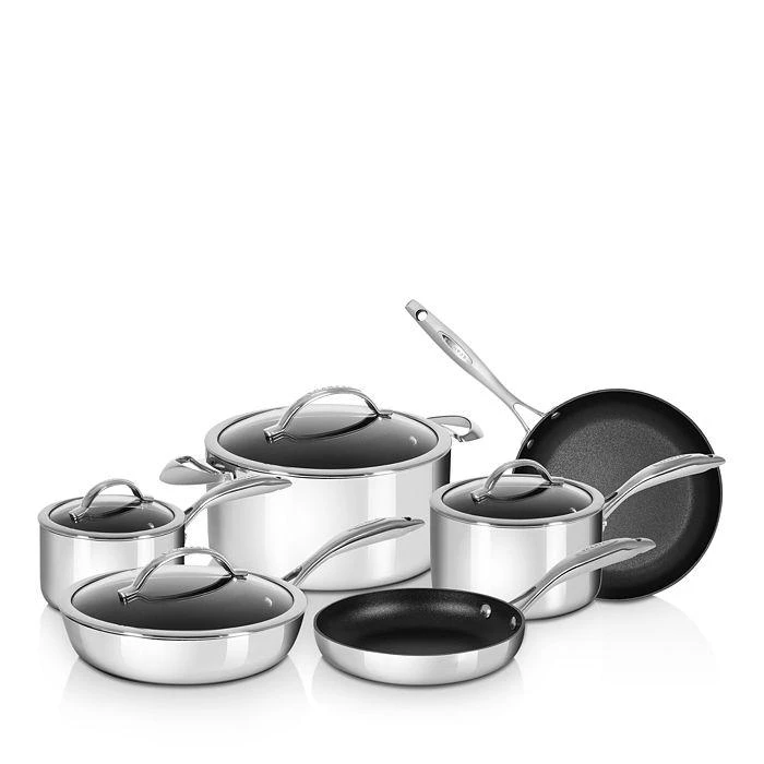 商品Scanpan|10-Piece HaptIQ Cookware Set,价格¥6048,第1张图片详细描述