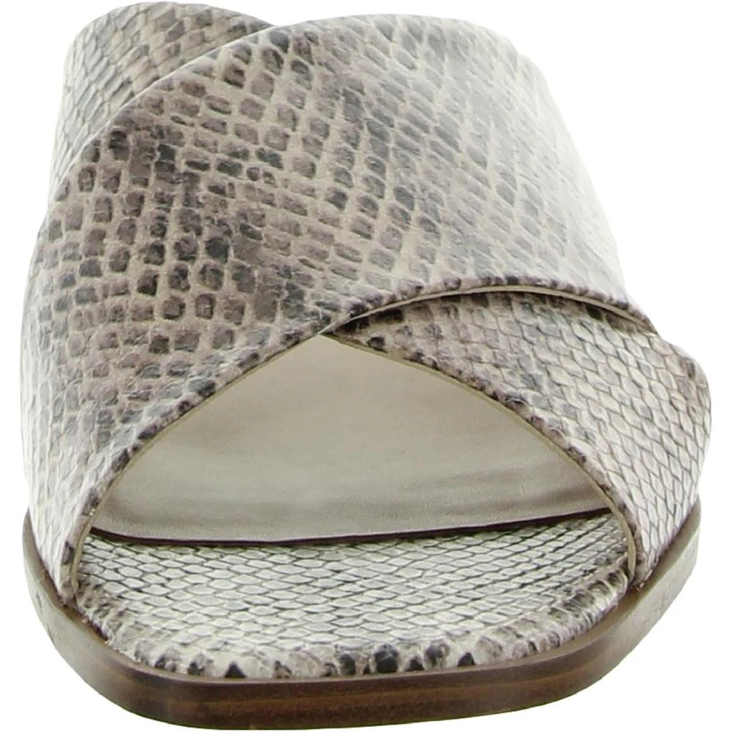 商品Sam Edelman|Sam Edelman Womens Idina Leather Crossover Slide Sandals,价格¥208,第4张图片详细描述