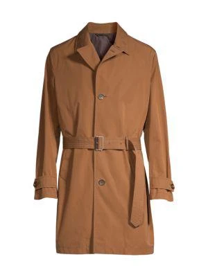 商品Zegna|Belted Trench Coat,价格¥5520,第3张图片详细描述