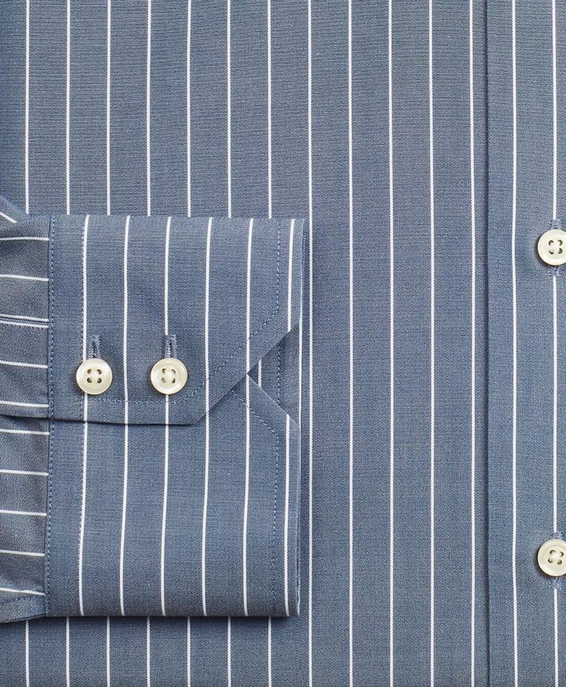 Stretch Regent Regular-Fit Dress Shirt, Non-Iron Pinstripe商品第3张图片规格展示