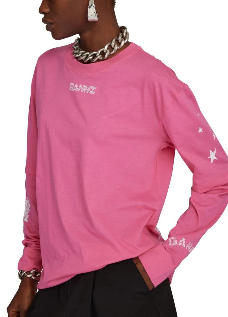 商品Ganni|长袖T恤衫,价格¥526,第4张图片详细描述
