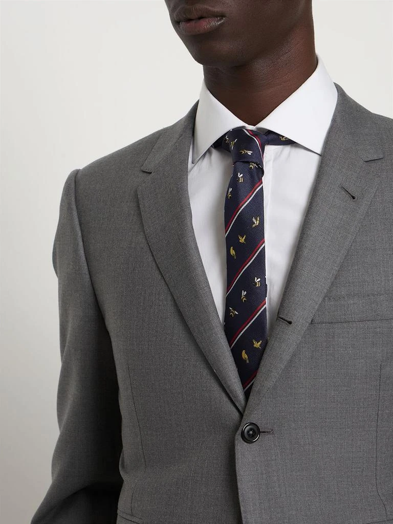 商品Thom Browne|Classic Striped Silk Tie,价格¥1001,第1张图片详细描述
