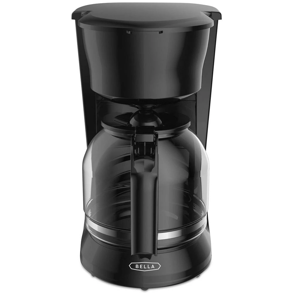商品Bella|12-Cup Glass-Carafe Black Drip Coffee Maker,价格¥75,第1张图片