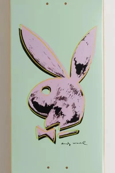 商品Color Bars|Color Bars Playboy X Andy Warhol Skateboard Deck,价格¥457,第2张图片详细描述